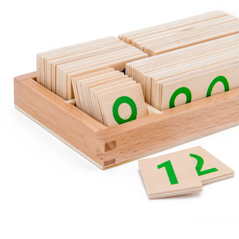 Cartes de Chiffres Montessori