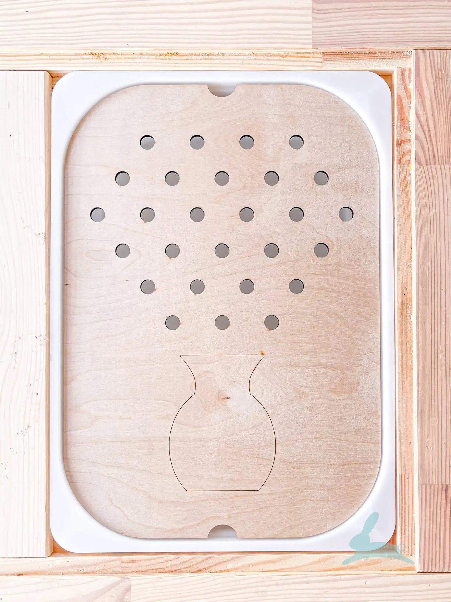 Plateau sensoriel Montessori