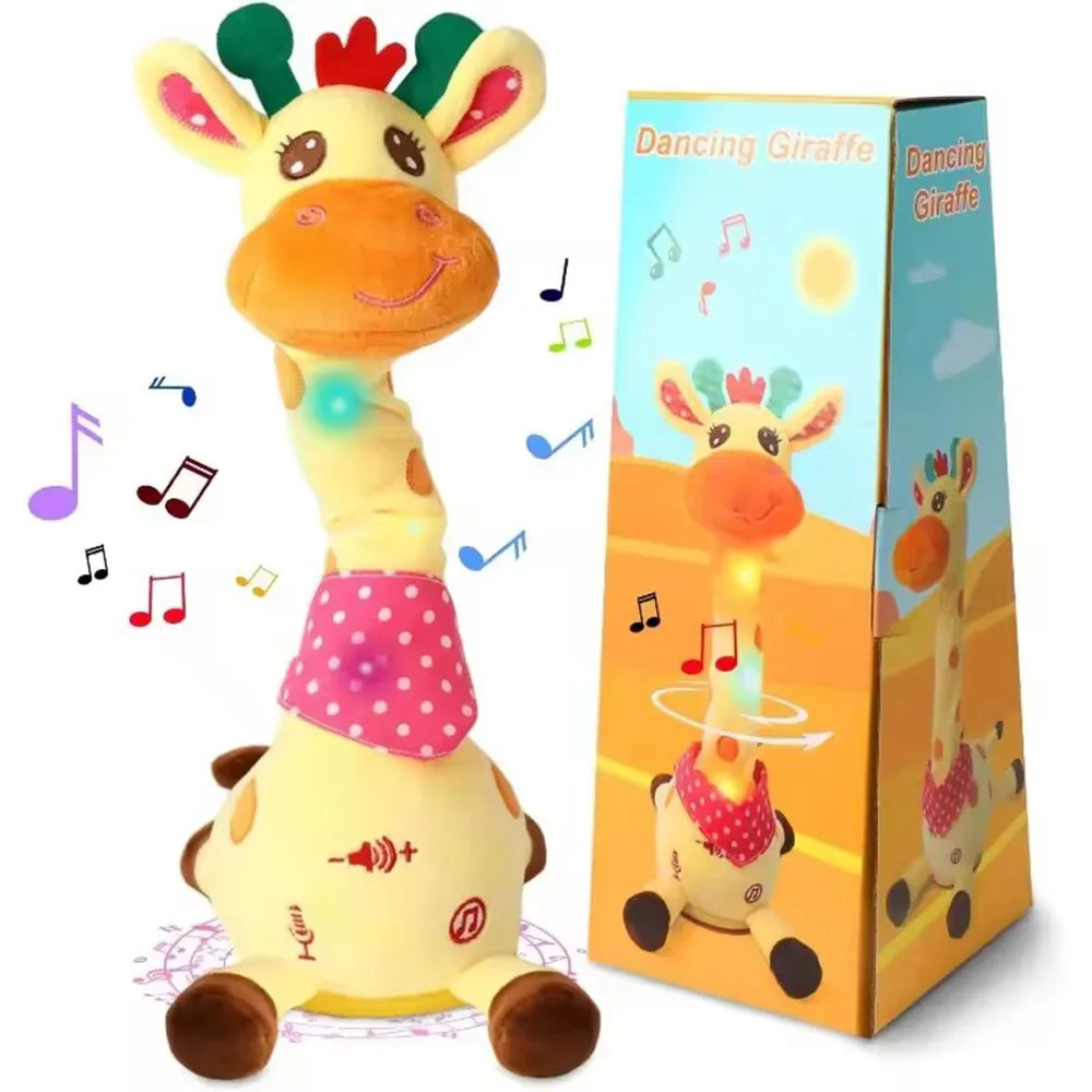 Girafe Musicale Interactive – Danse, Chante, Répète & S’illumine