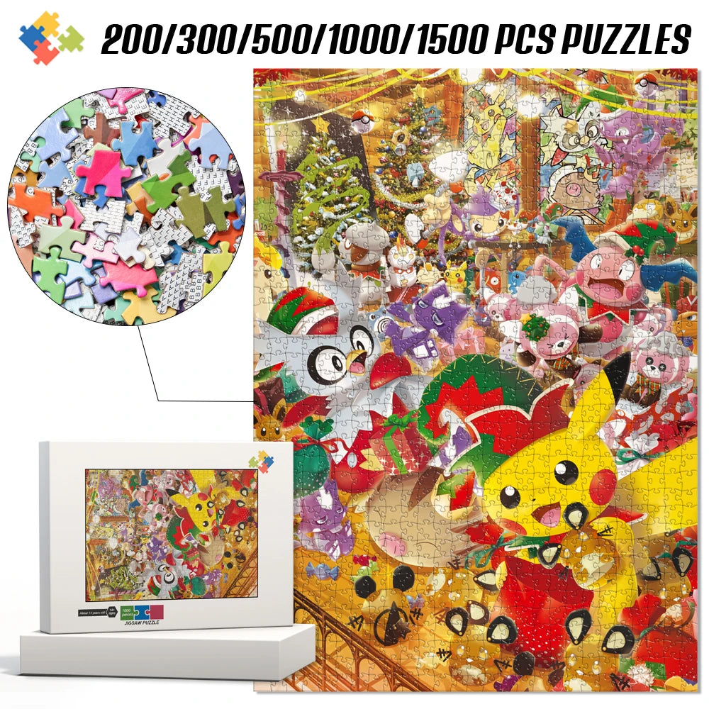 Puzzle Pokémon en bois