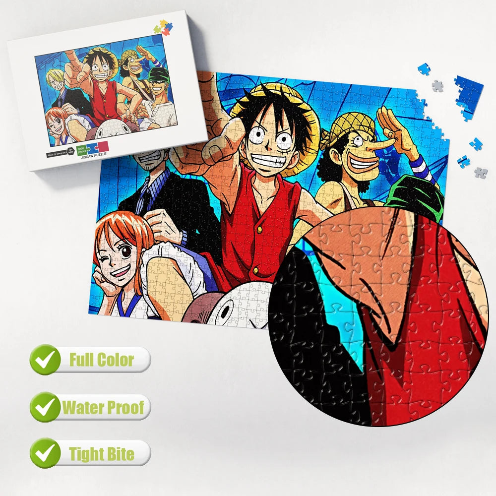 Puzzle One Piece en bois