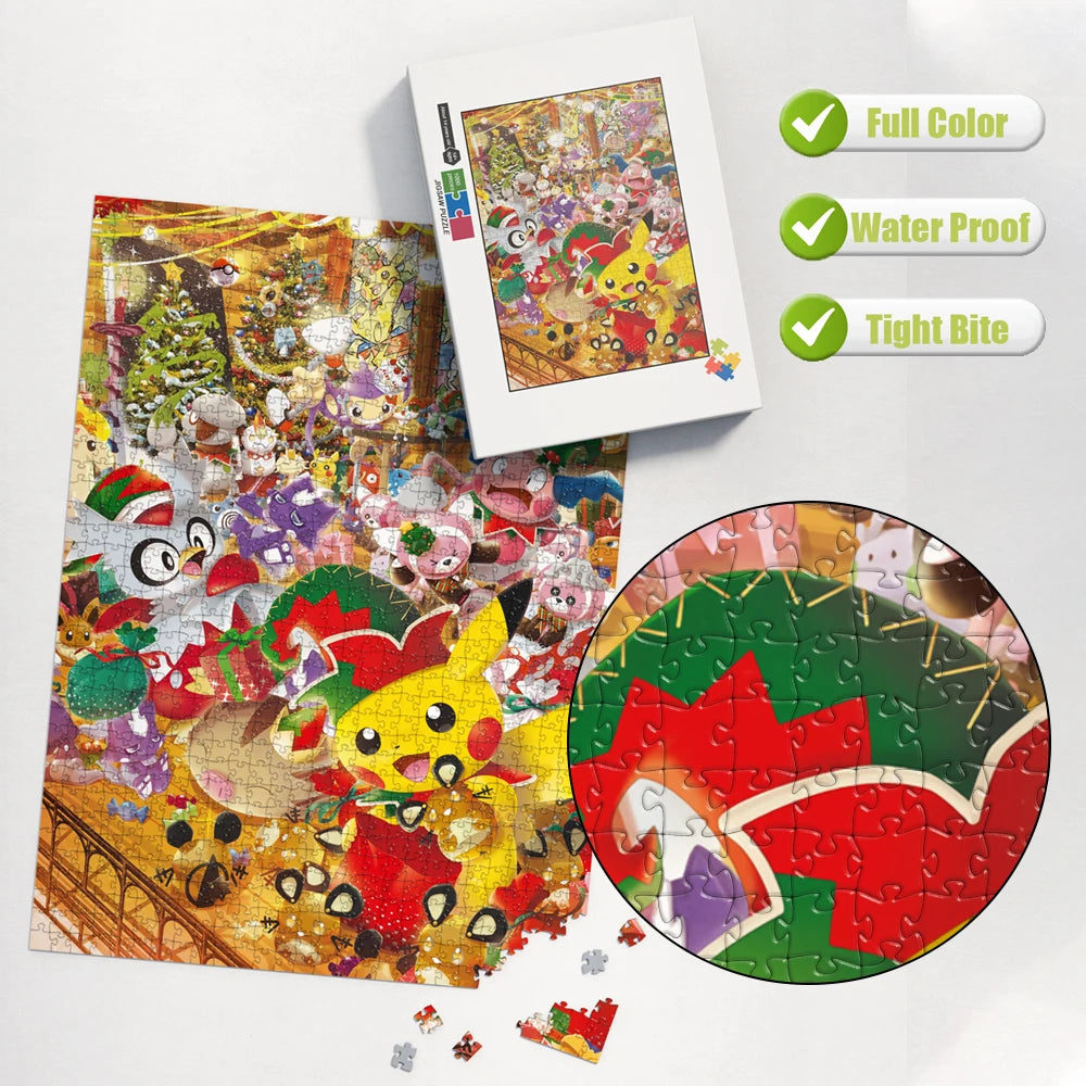Puzzle Pokémon en bois