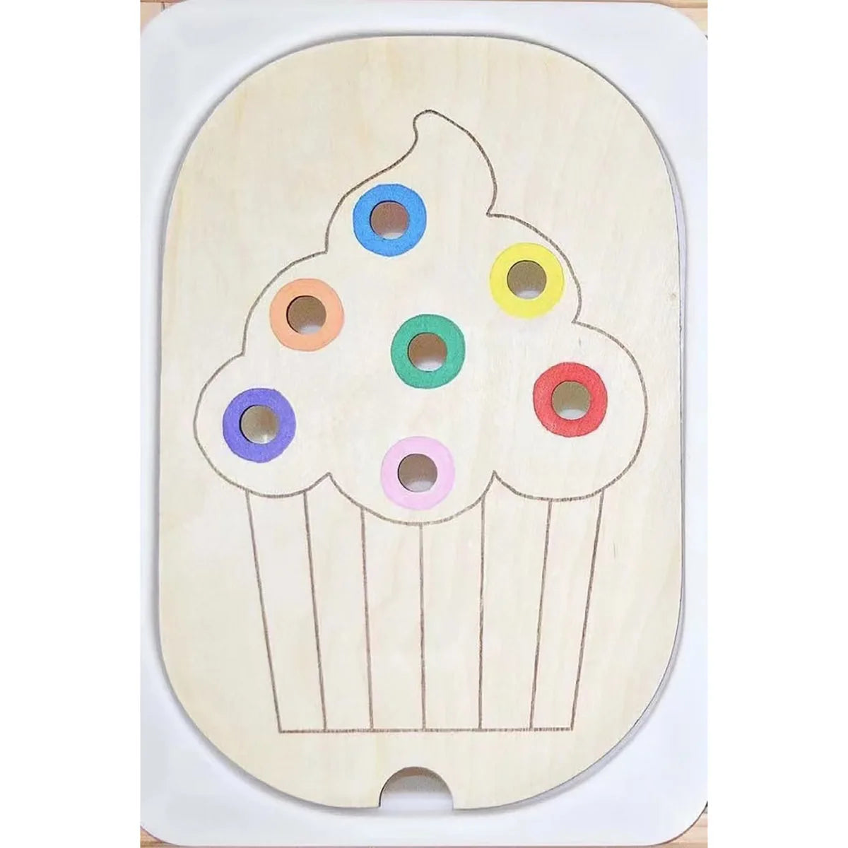 Plateau sensoriel Montessori