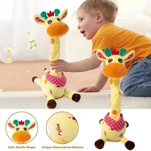 Girafe Musicale Interactive – Danse, Chante, Répète & S’illumine