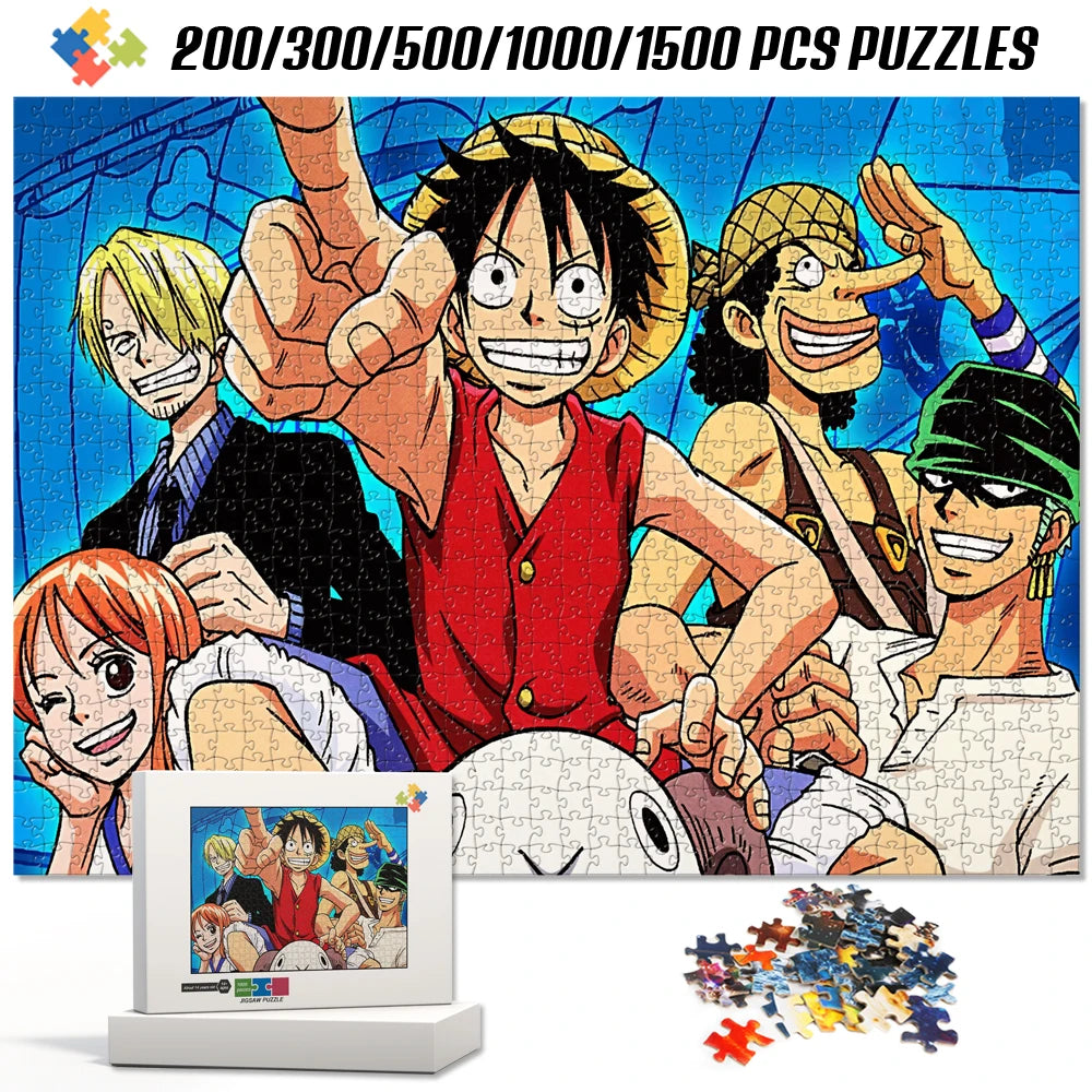 Puzzle One Piece en bois