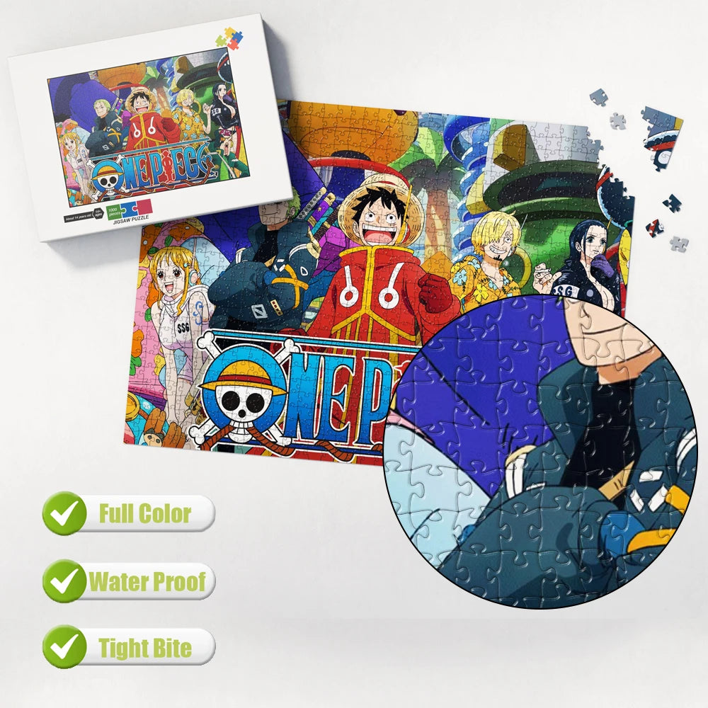 Puzzle One Piece en bois