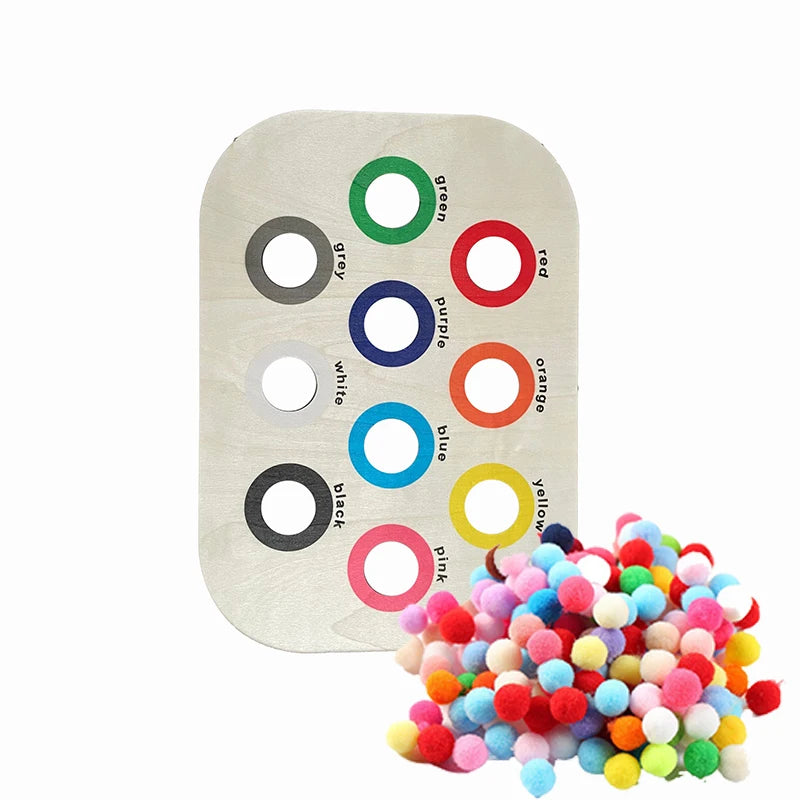 Plateau sensoriel Montessori