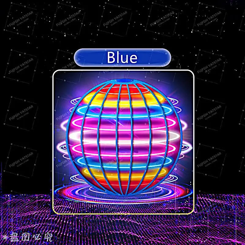 Boule Volante LED – Orbe Gyroscopique Anti-Gravité, Boomerang Automatique